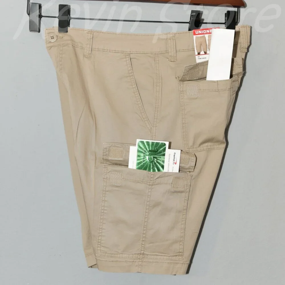 3 pairs‎ Blue, Tan , Gray Union Bay Men's Cargo Shorts.Price is for 3.